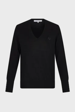Fine wool V-neck sweater - JULIETTE