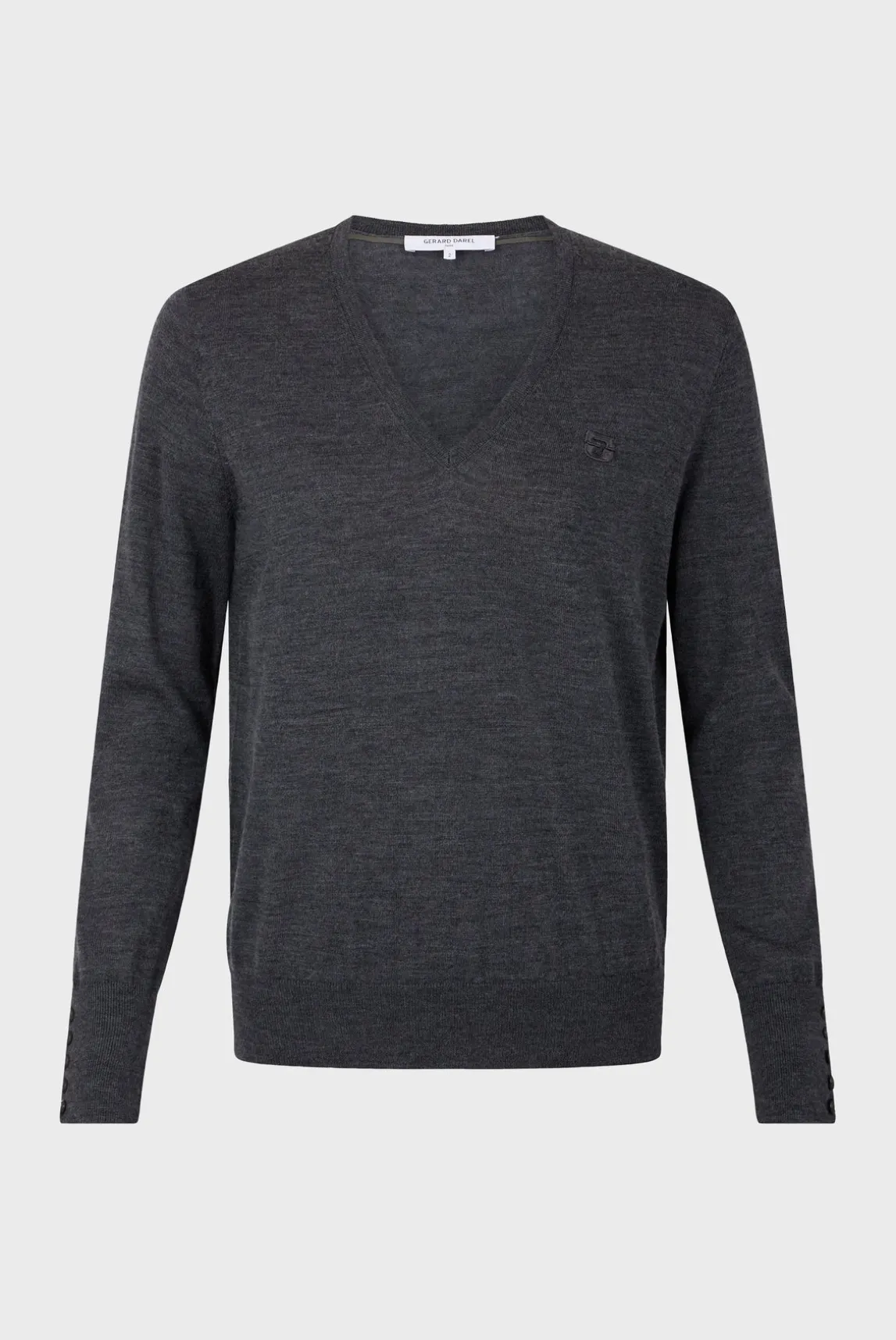 Fine wool V-neck sweater - JULIETTE