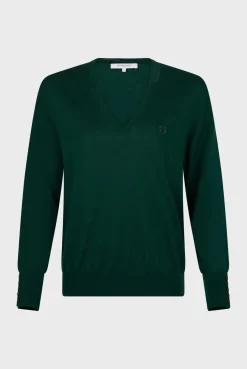 Fine wool V-neck sweater - JULIETTE