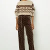 Flared corduroy jeans - ANNA