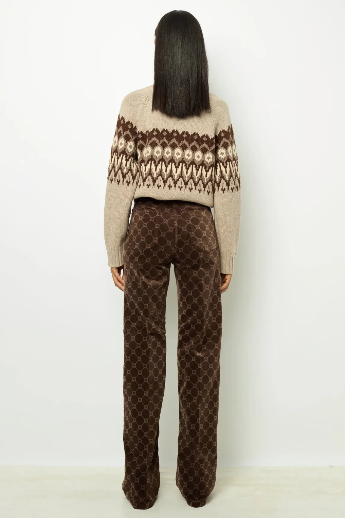 Flared corduroy jeans - ANNA