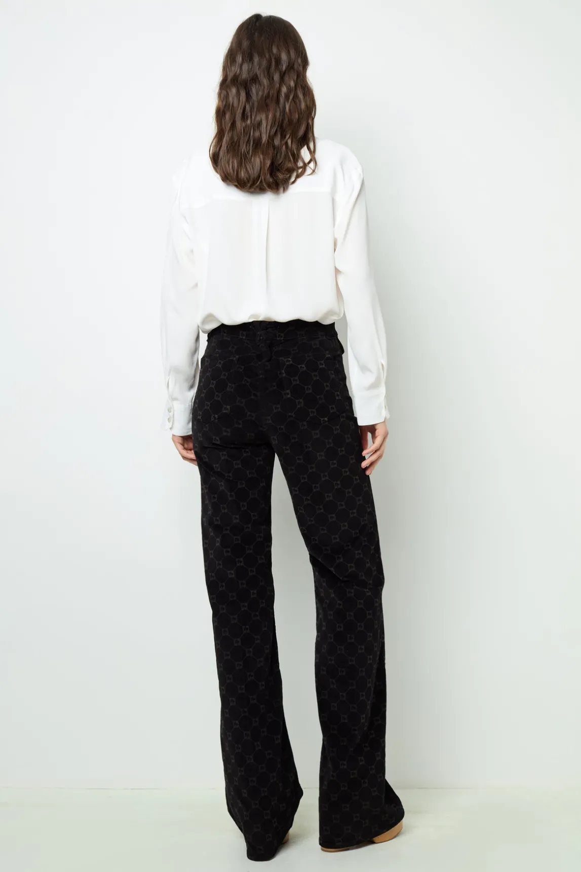 Flared corduroy jeans - ANNA