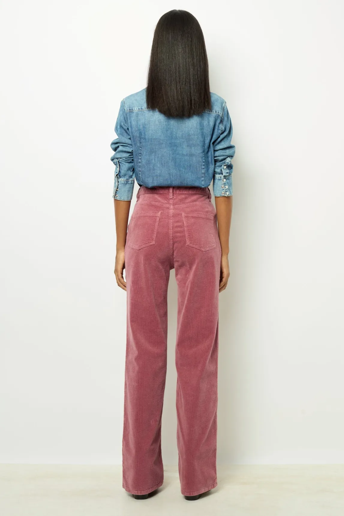 Flared corduroy pants - NAZIA