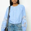 Flared jeans with fringes - ANNA