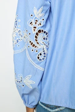 Flared jeans with fringes - ANNA