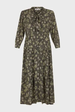 Floral fluid maxi dress - SOLYA