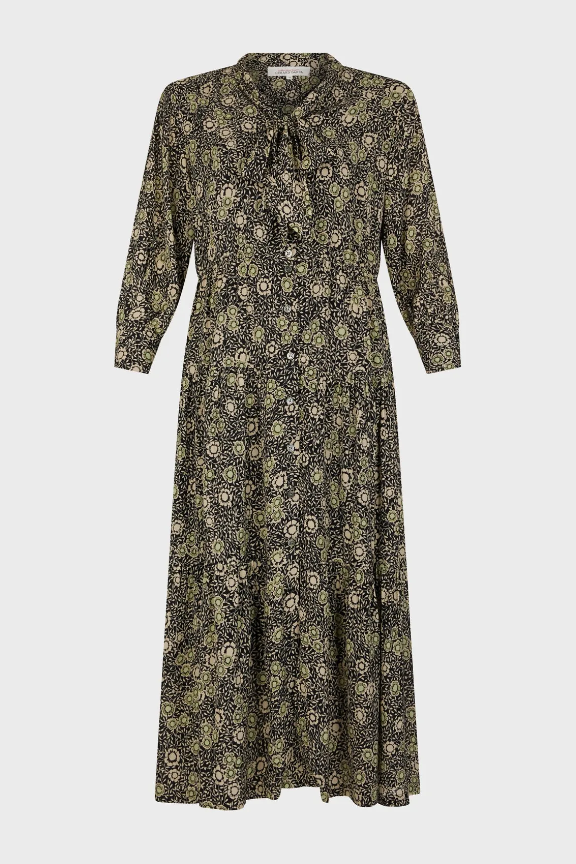 Floral fluid maxi dress - SOLYA