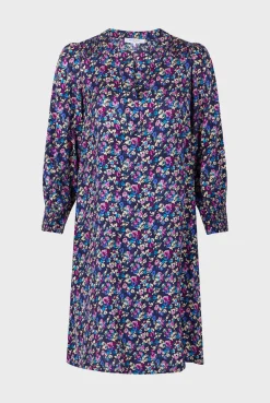 Floral jacquard mini dress – SALYA