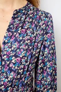 Floral midi dress - SAMIRA