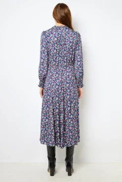 Floral midi dress - SAMIRA