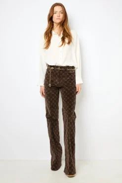Fluid ecru shirt - BEATA