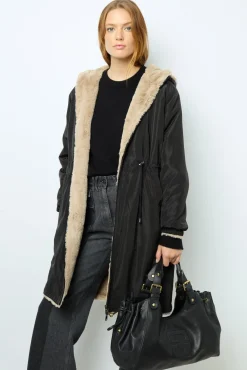Full-length reversible parka - LAURE