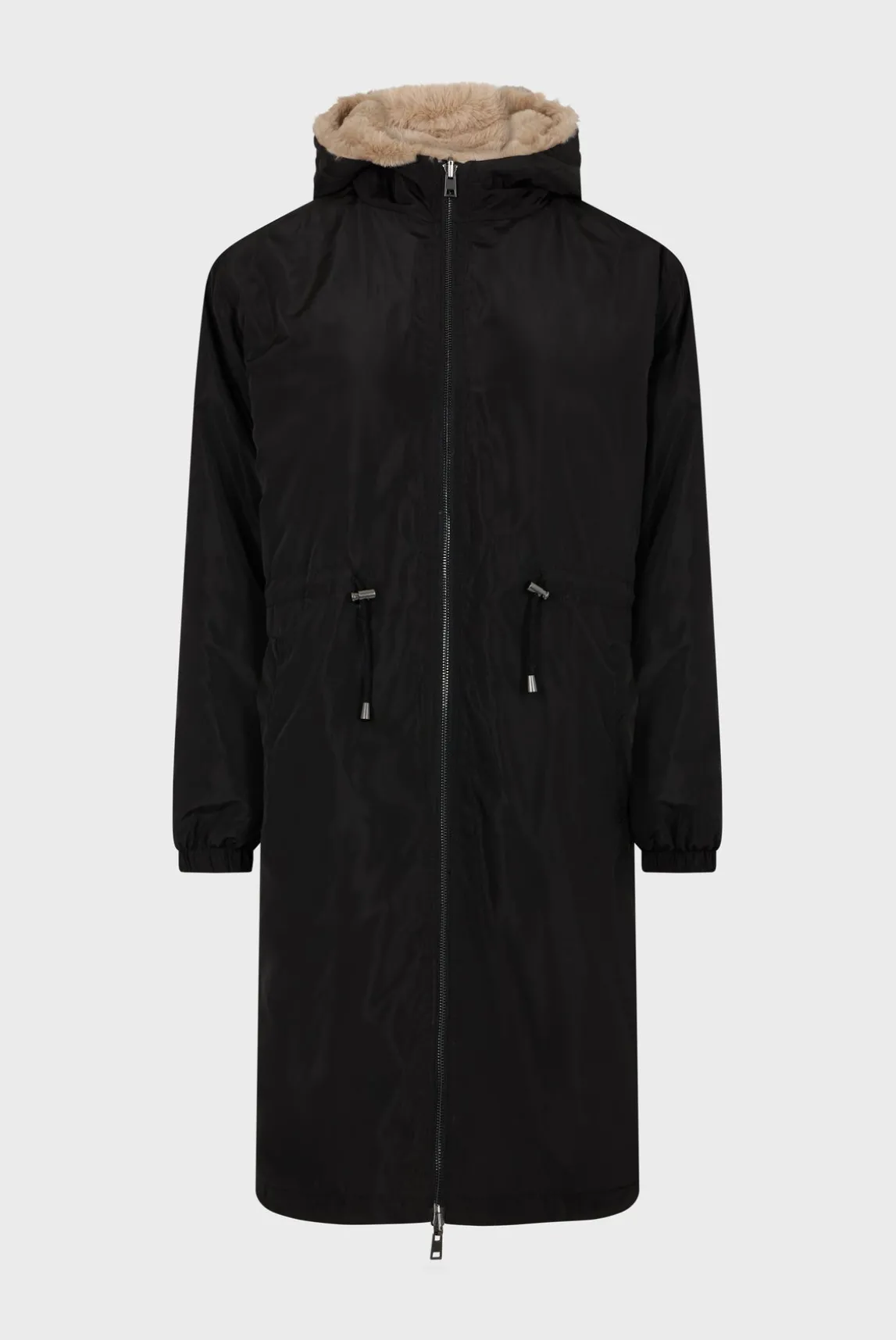 Full-length reversible parka - LAURE