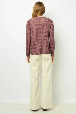 Geometric print T-shirt - AYLA