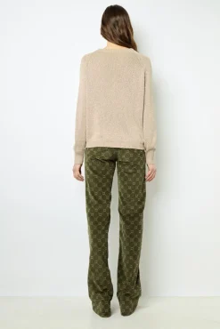 Golden lurex sweater - JAYLIN