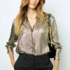 Gold-tone shirt - BRUNA