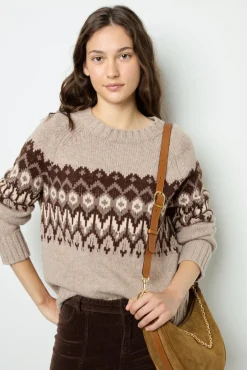 Half-moon bag in suede leather - LE SUZANNE