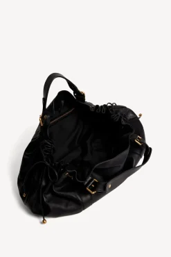Handbag in leather