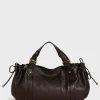 Handbag in metallic leather - 24H