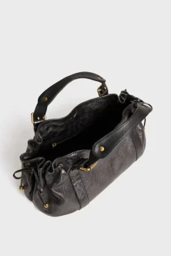 Handbag in metallic leather - 24H
