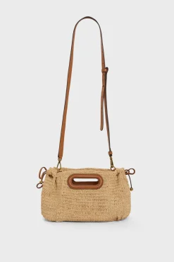 Handbag in raffia - MINI DANY