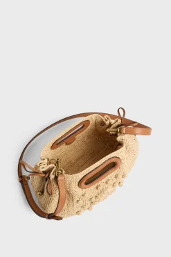 Handbag in raffia - MINI DANY