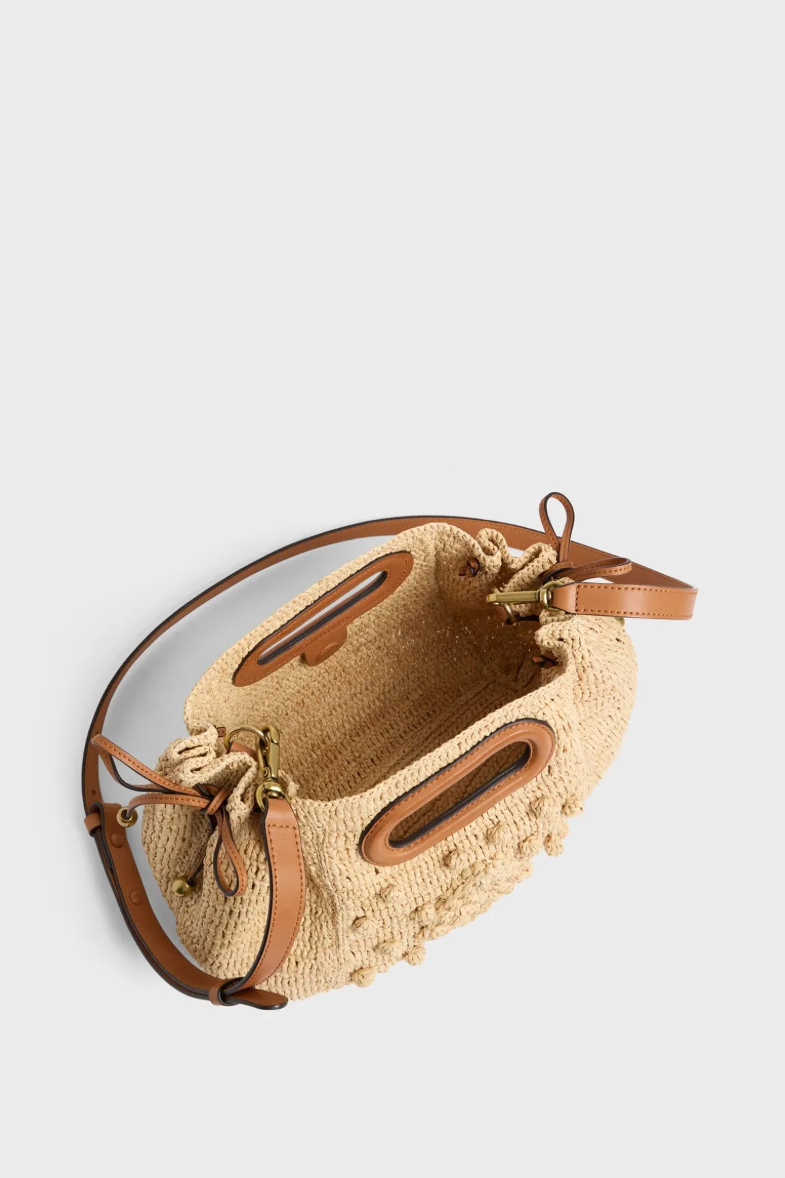 Handbag in raffia - MINI DANY