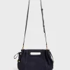 Handbag in sue"])self.__next_f.push([1,"de leather metallic inside - MINI DANY