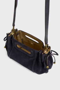 Handbag in sue
