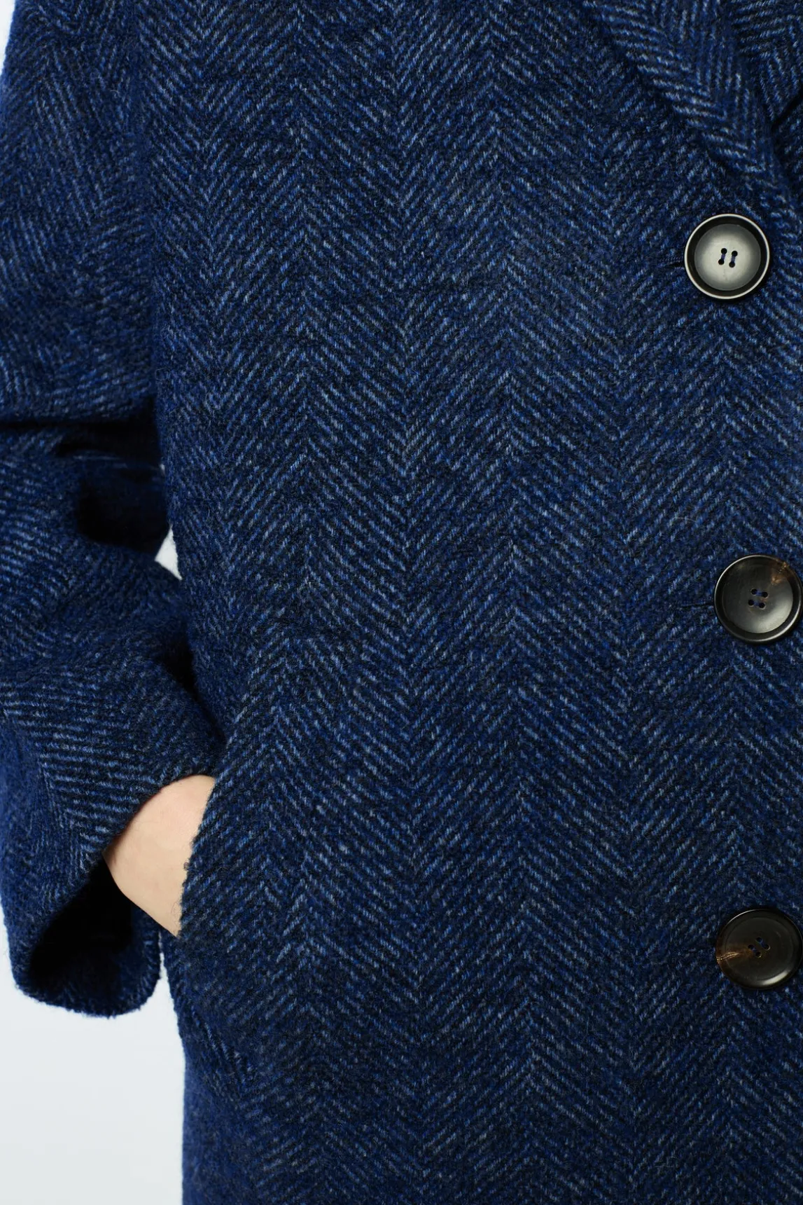 Herringbone short coat - LEDA