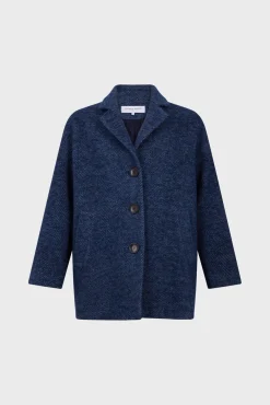 Herringbone short coat - LEDA