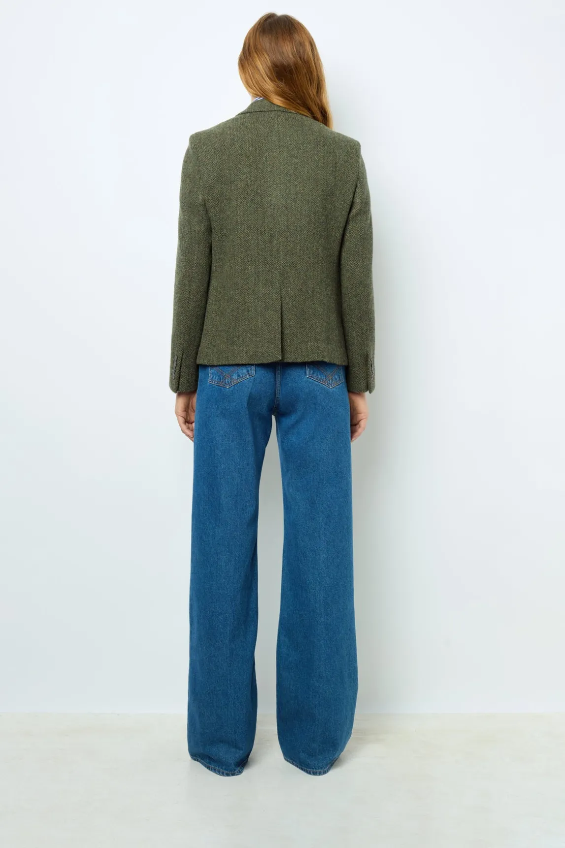 Herringbone suit jacket - MARILOU