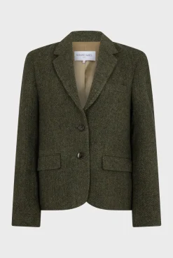 Herringbone suit jacket - MARILOU
