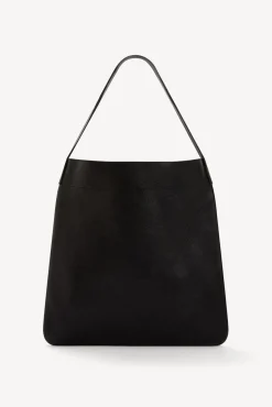 Hobo bag in grainy leather metallic inside - LADY