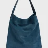 Hobo bag in suede leather - LADY