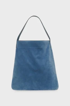 Hobo bag in suede leather - LADY