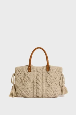 Knitted handbag - 24 GD MARILYN