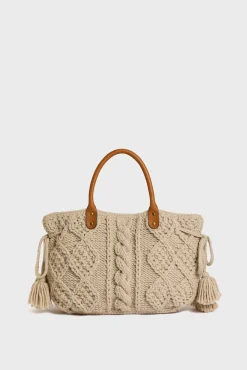 Knitted handbag - 24 GD MARILYN