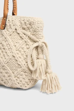 Knitted handbag - 24 GD MARILYN