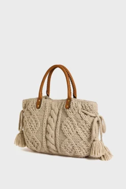Knitted handbag - 24 GD MARILYN