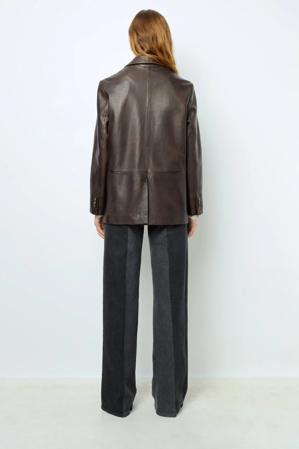 Lamb leather blazer - BEA