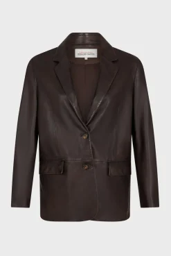 Lamb leather blazer - BEA