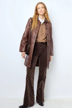 Lamb leather coat - LAYANE