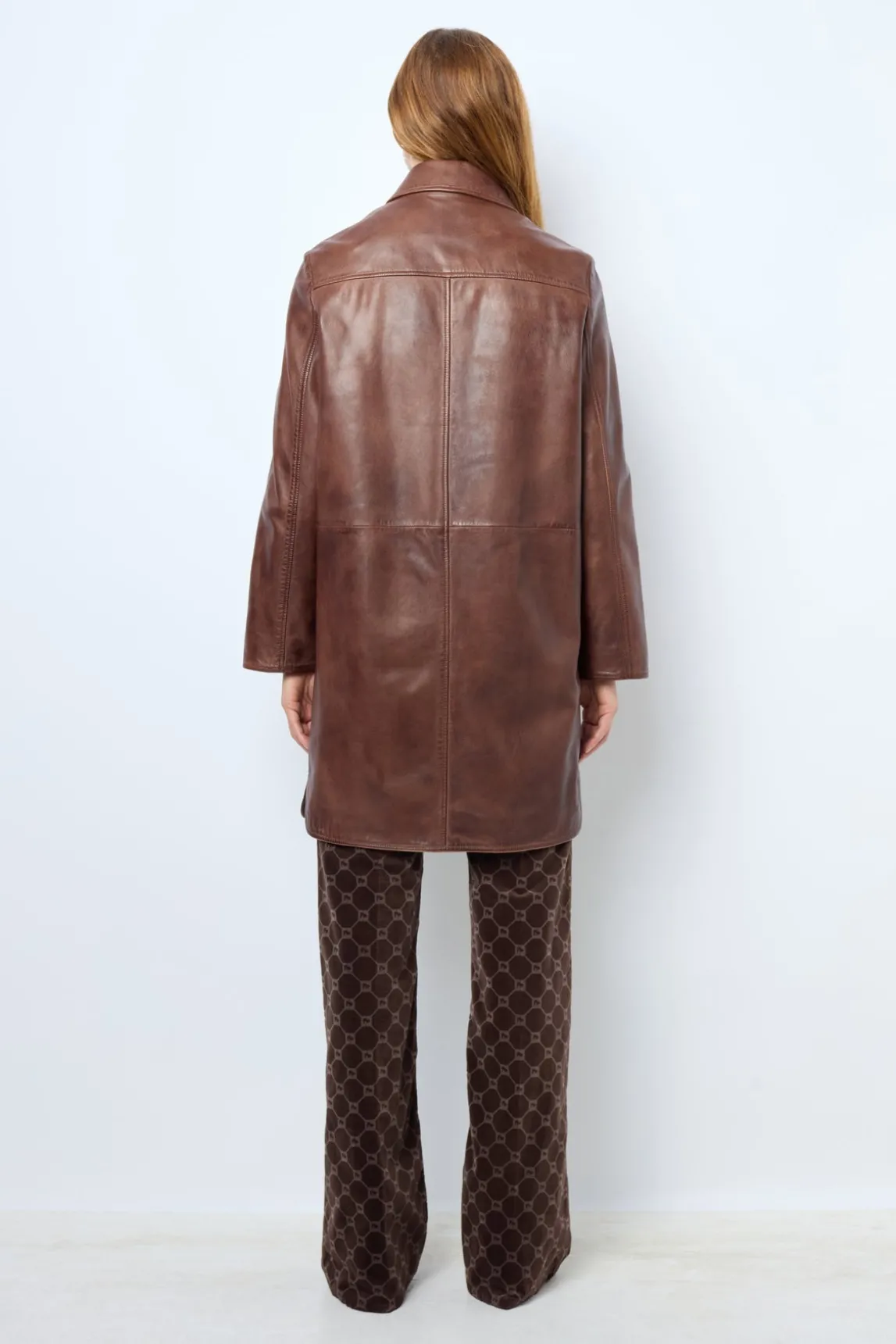 Lamb leather coat - LAYANE