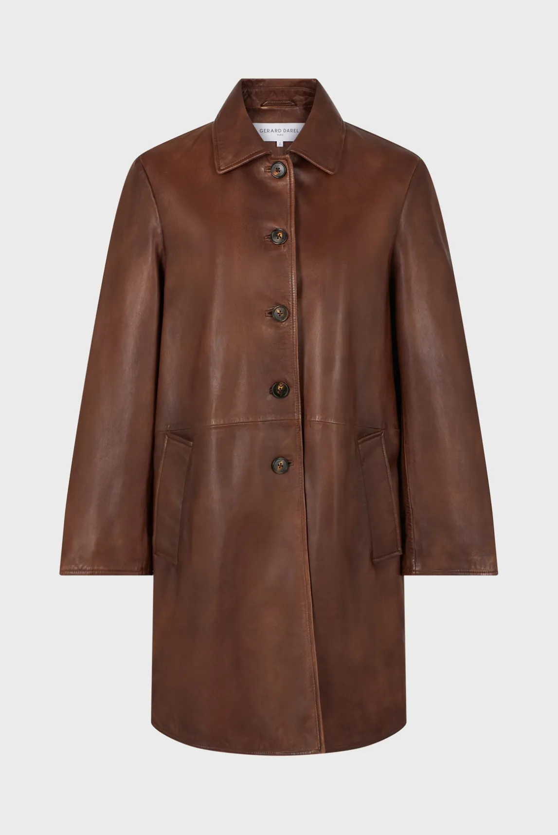 Lamb leather coat - LAYANE