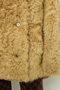 Lamb wool short coat - LIOUBA