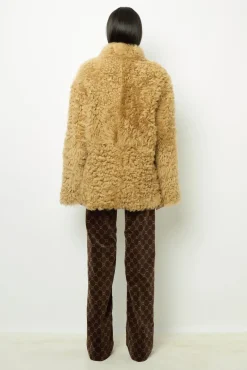 Lamb wool short coat - LIOUBA