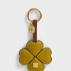 Leather charm - TREFLE GD