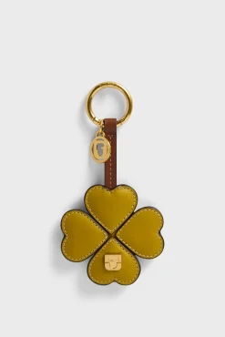 Leather charm - TREFLE GD