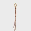 Leather charm -SCOUBIDOU